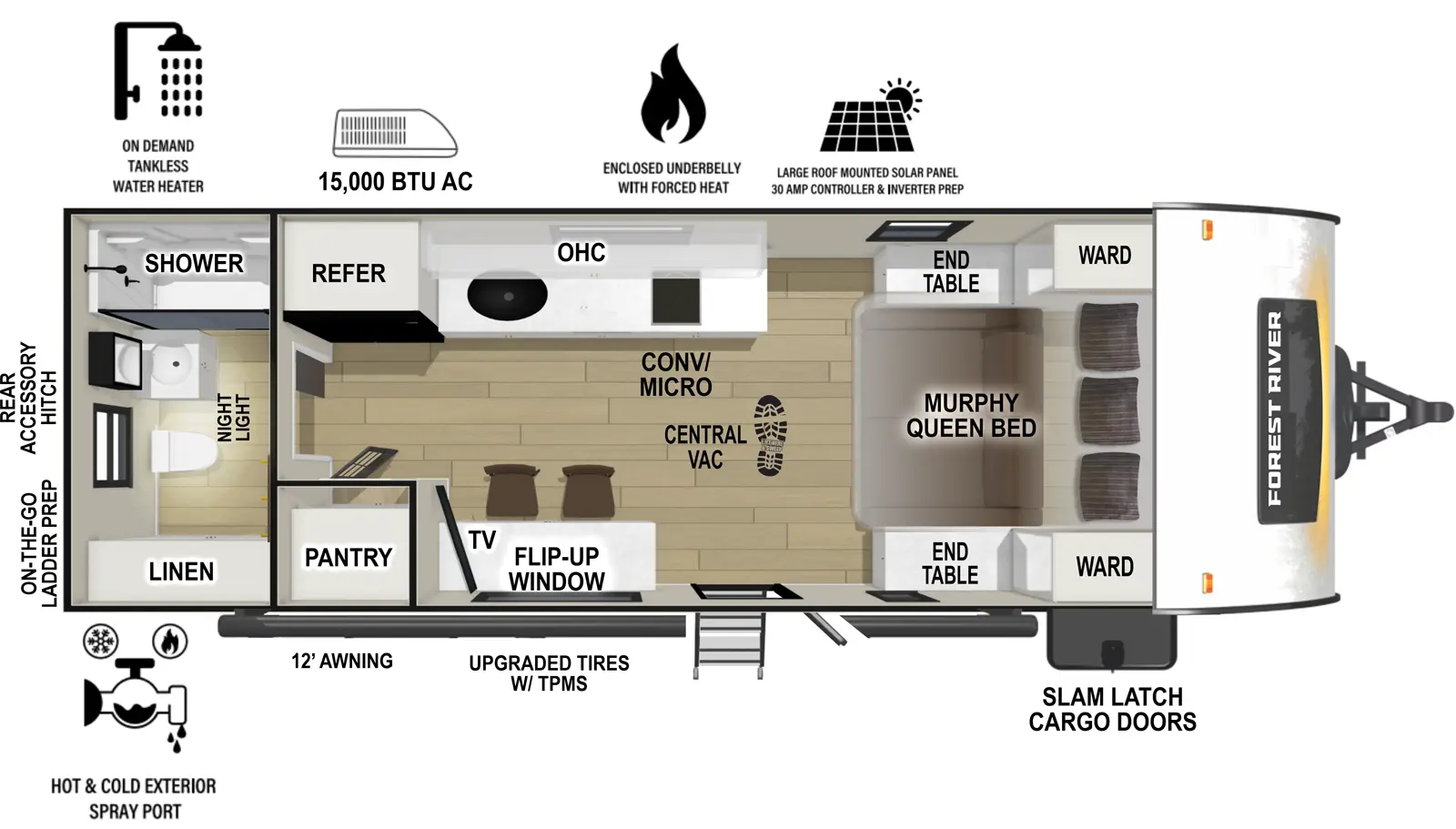 R Pod RP-197 Floorplan